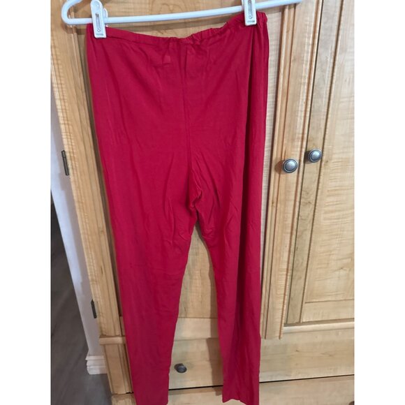 Gap Red Womens Small Drawstring Lounge Pants 27”Inseam - Picture 5 of 5